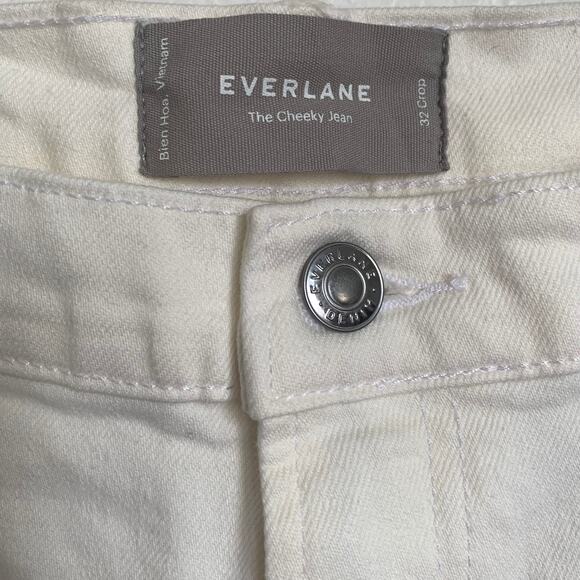 NWT Everlane The Cheeky Jean in Bone White - Picture 8 of 10